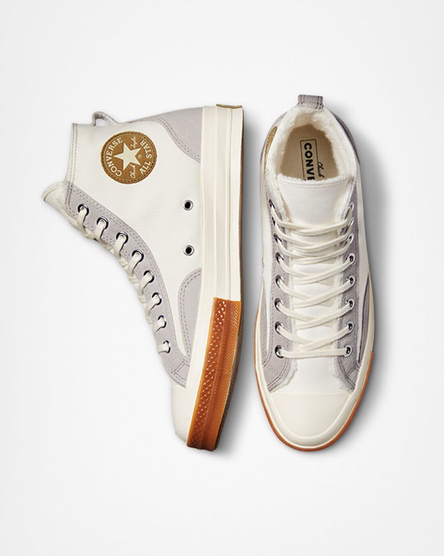 Tenisky Vysoke Converse Chuck 70 Podsite Colorblock Damske Biele | SK IOLEC5